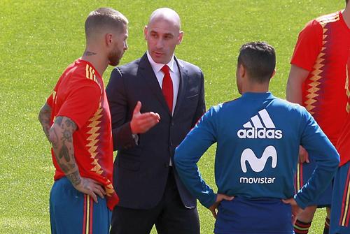 Sergio Ramos și Luis Rubiales // FOTO: Imago