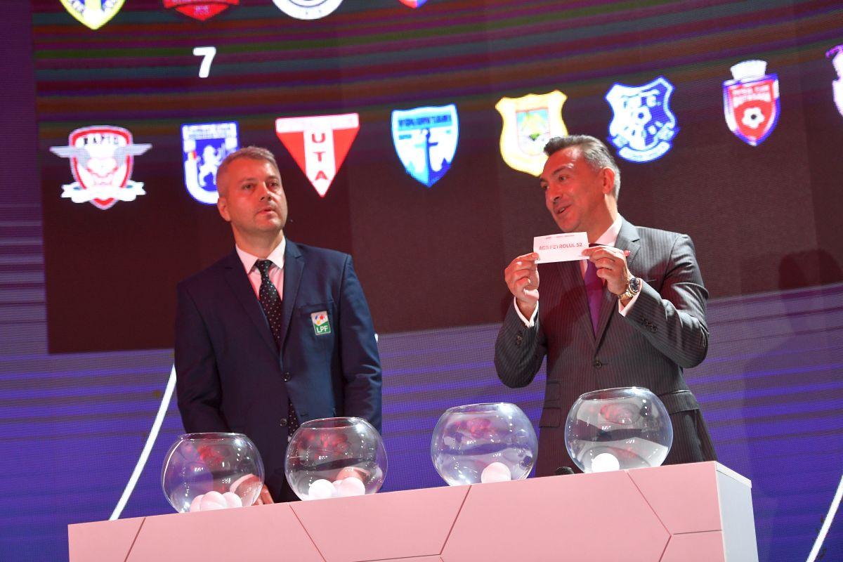 Moment inedit la tragerea programului Ligii 1