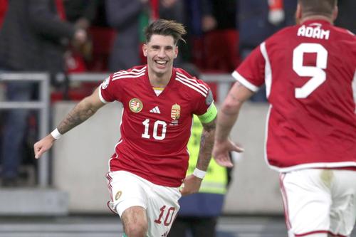 Dominik Szoboszlai (nr. 10) a fost transferat de Liverpool de la RB Leipzig. 
Foto: Imago
