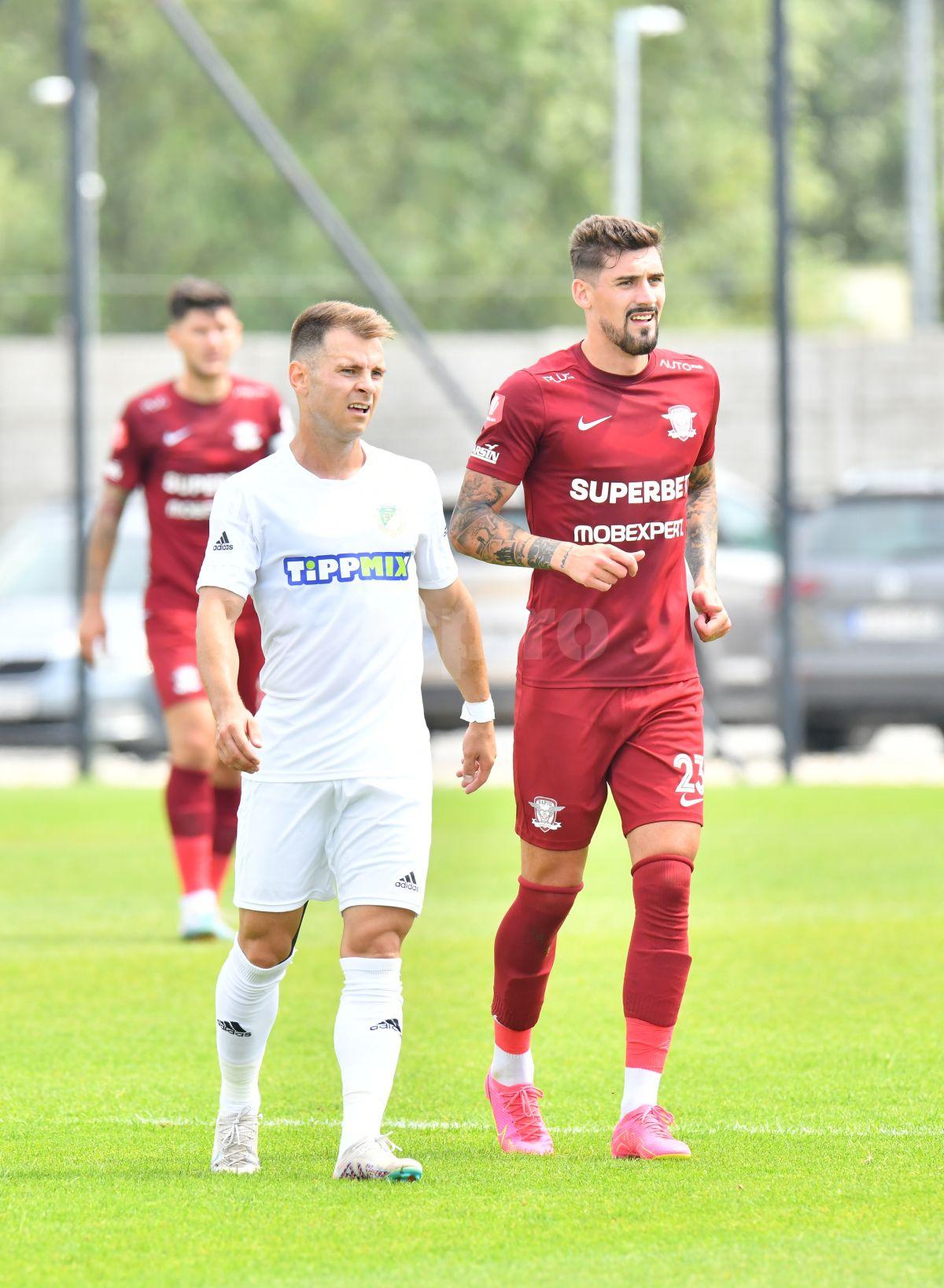 Rapid - ETO Gyor 1-0 » Trupa lui Mutu învinge la limită fosta campioană a Ungariei. Cîrjan, decisiv la debutul ca titular