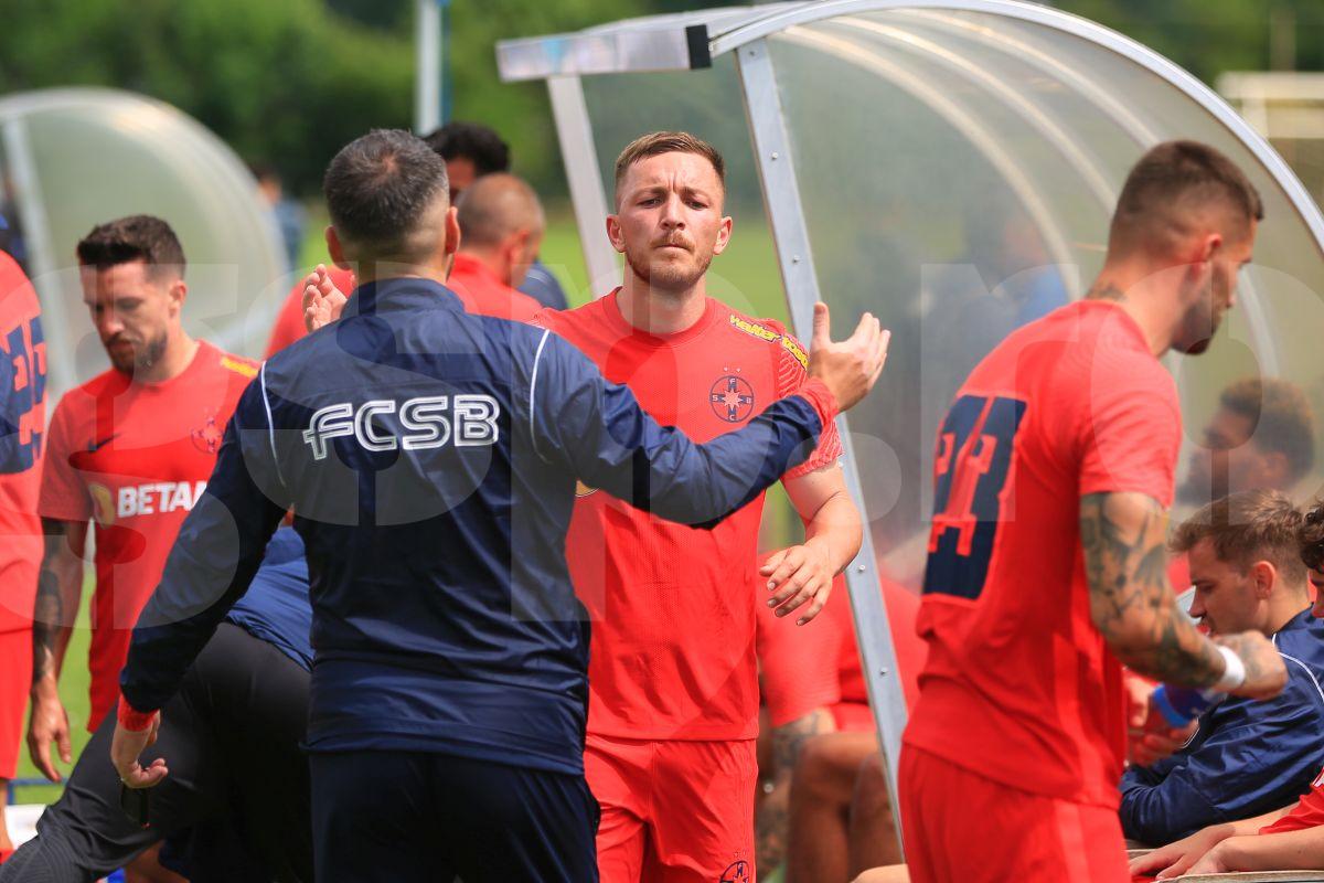 FOTO Repriza 2 FCSB - Anderlecht, amical 01.07.2023