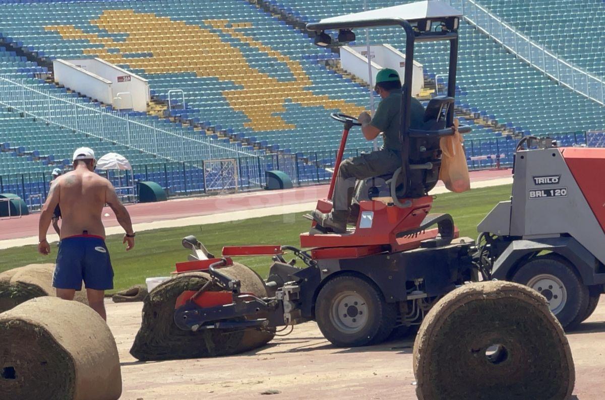 Se trage din greu » GSP a vizitat arena pe care FCSB își începe aventura europeană