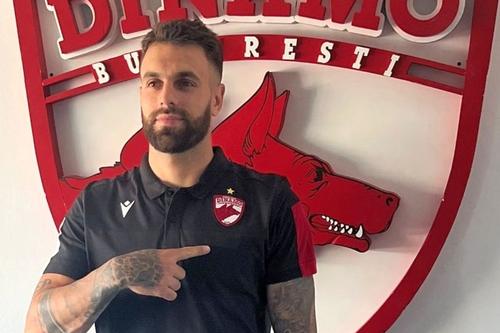 Gonçalo Gregório se antrenează cu Dinamo / Sursă foto: Facebook@ Peluza Cătălin Hîldan