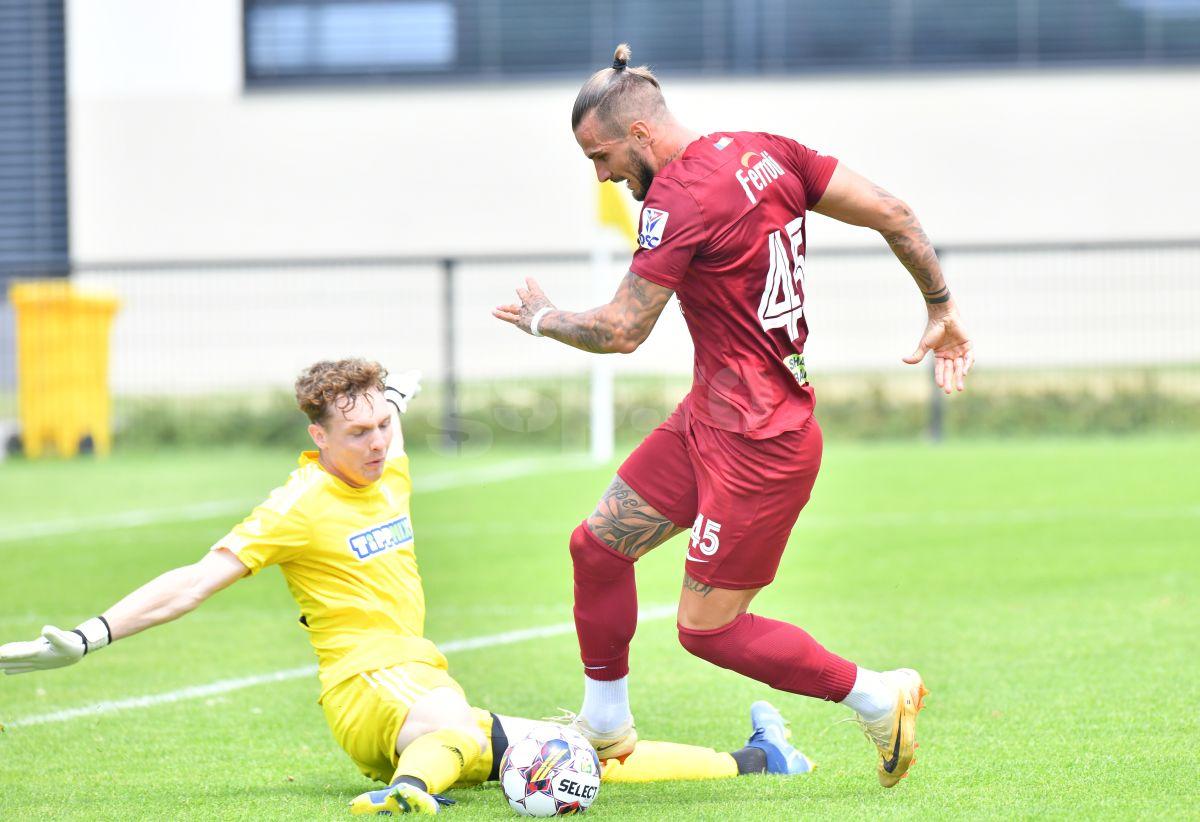 Rapid - ETO Gyor 1-0 » Trupa lui Mutu învinge la limită fosta campioană a Ungariei. Cîrjan, decisiv la debutul ca titular