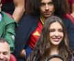 Cele mai tari imagini din tribunele stadionului din Dusseldorf, locul de desfășurare al Franța - Belgia