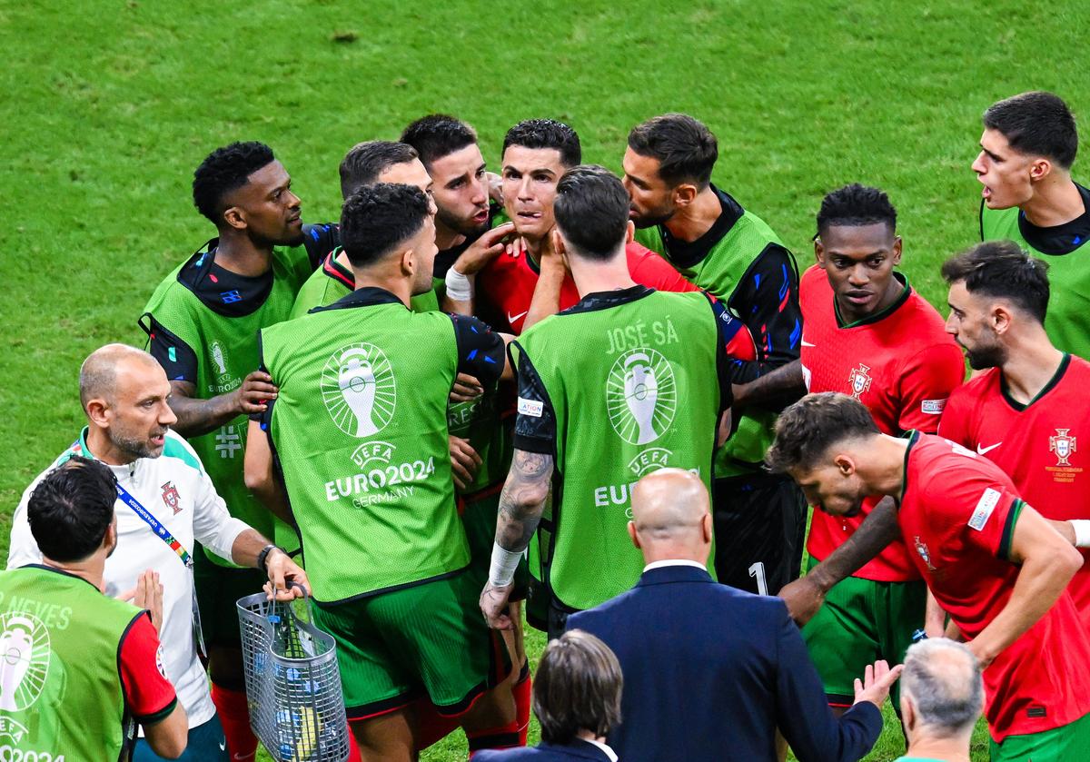 Cristiano Ronaldo, în lacrimi după penalty-ul ratat în Portugalia - Slovenia