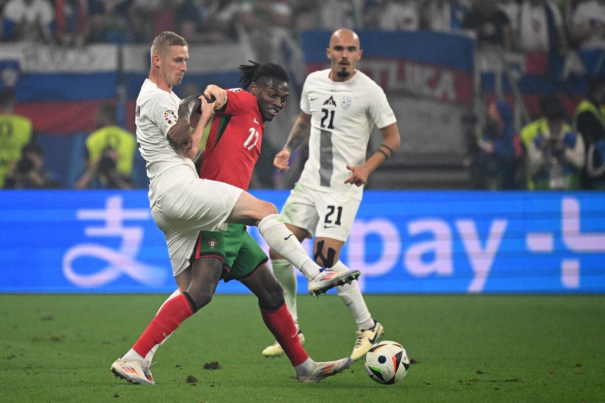 Cele mai spectaculoase imagini din Portugalia - Slovenia, optimi de finală ale Euro 2024