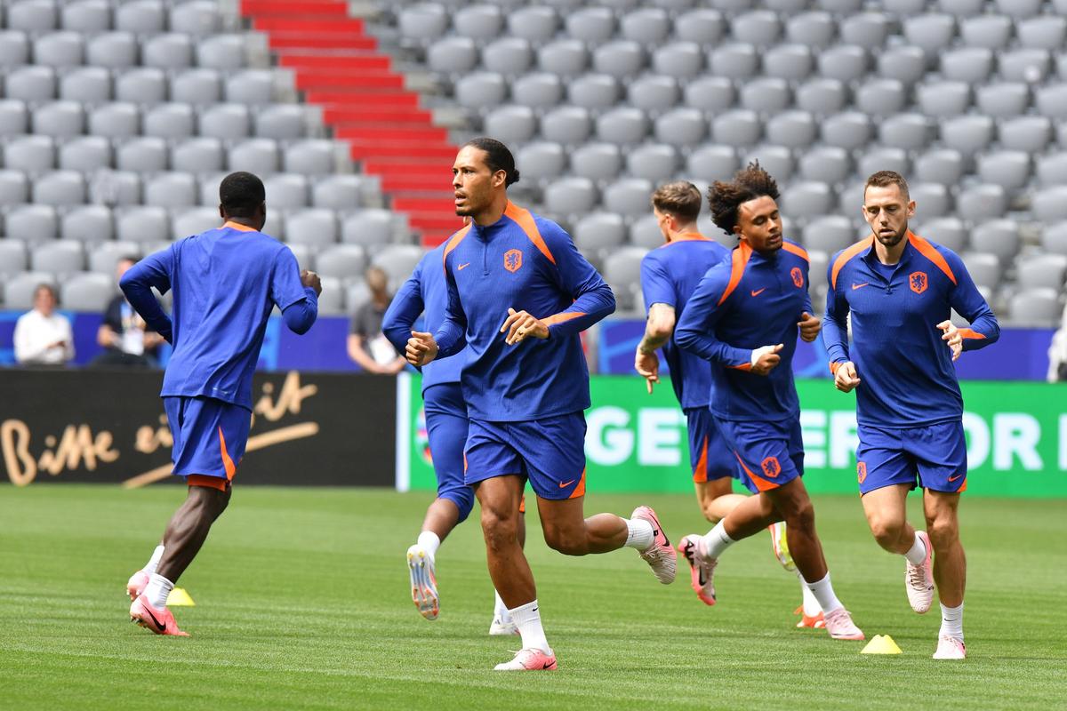 Olanda, antrenament înainte de optimea cu România de la Euro 2024