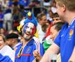 Cele mai tari imagini din tribunele stadionului din Dusseldorf, locul de desfășurare al Franța - Belgia