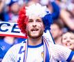 Cele mai tari imagini din tribunele stadionului din Dusseldorf, locul de desfășurare al Franța - Belgia