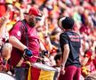 Cele mai tari imagini din tribunele stadionului din Dusseldorf, locul de desfășurare al Franța - Belgia