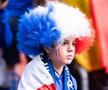 Cele mai tari imagini din tribunele stadionului din Dusseldorf, locul de desfășurare al Franța - Belgia