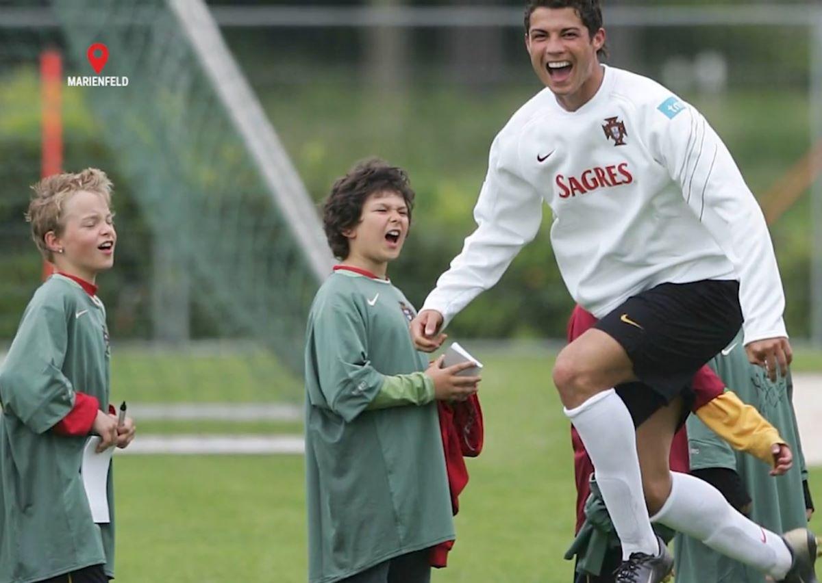 Cristiano Ronaldo și fana portugheză din Marienham, după 18 ani!