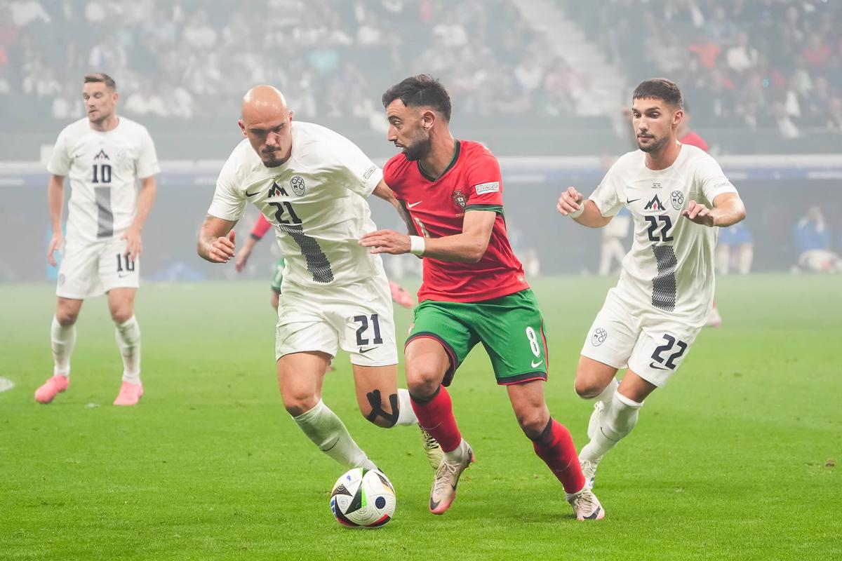 Cele mai spectaculoase imagini din Portugalia - Slovenia, optimi de finală ale Euro 2024