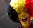 Cele mai tari imagini din tribunele stadionului din Dusseldorf, locul de desfășurare al Franța - Belgia