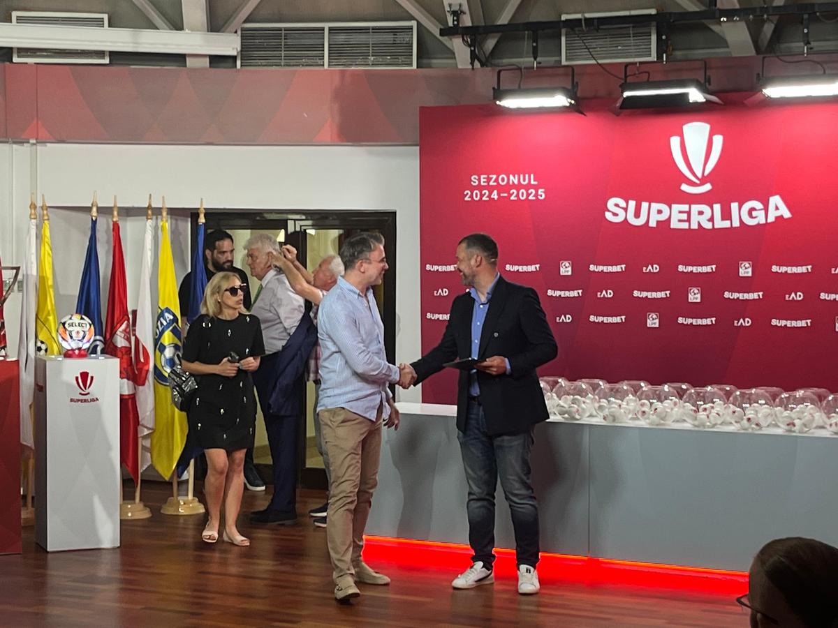 Program Superliga 2024-2025, tragerea la sorți de la sediul LPF