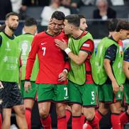 Cristiano Ronaldo, în lacrimi după penalty-ul ratat în Portugalia - Slovenia