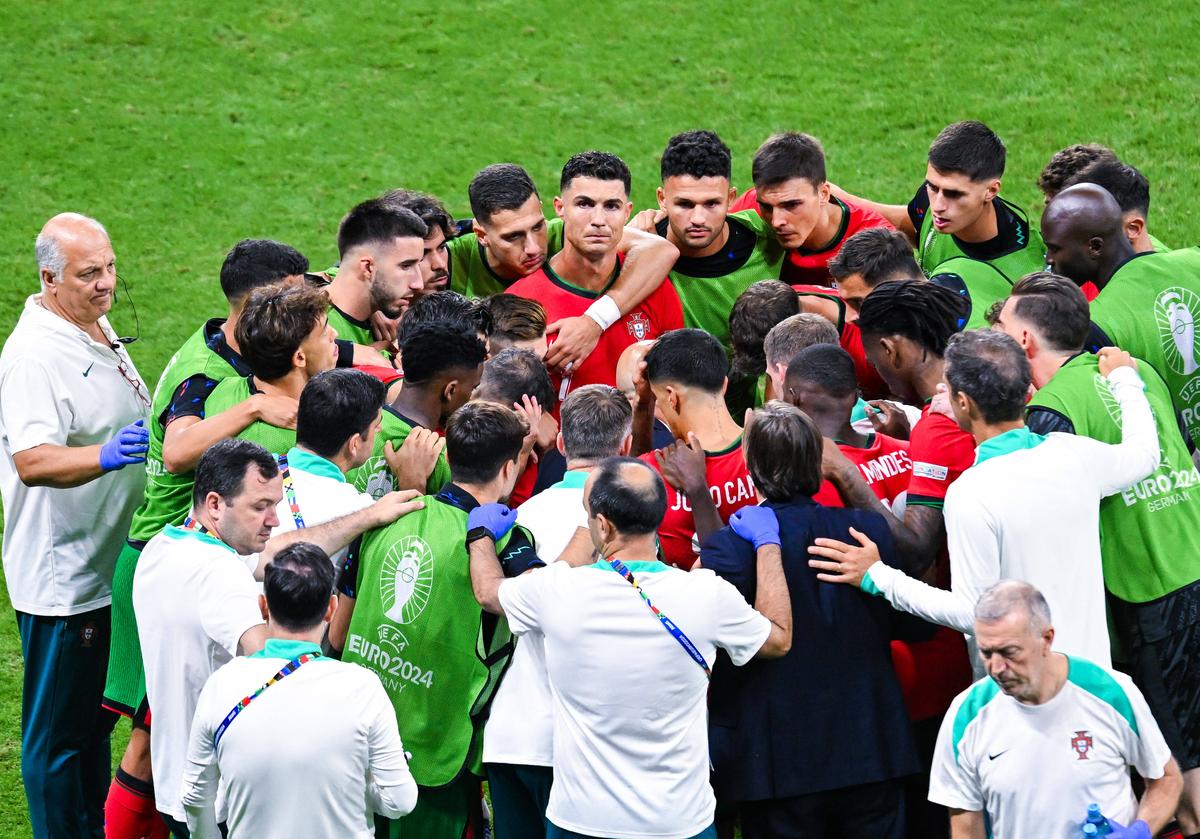 Cristiano Ronaldo, în lacrimi după penalty-ul ratat în Portugalia - Slovenia