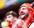 Cele mai tari imagini din tribunele stadionului din Dusseldorf, locul de desfășurare al Franța - Belgia