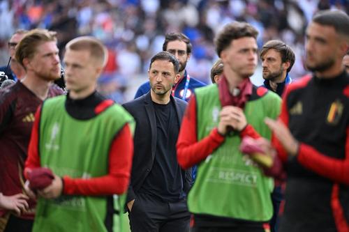Domenico Tedesco, la finalul partidei cu Franța, scor 0-1