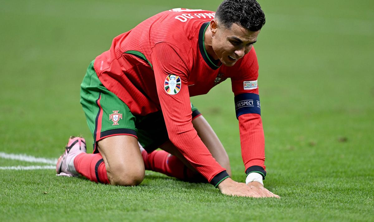 Cristiano Ronaldo, în lacrimi după penalty-ul ratat în Portugalia - Slovenia