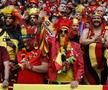 Cele mai tari imagini din tribunele stadionului din Dusseldorf, locul de desfășurare al Franța - Belgia