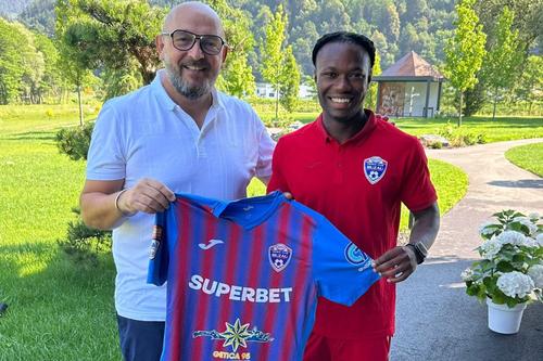 Mouhamadou Keita, prezentat oficial de Gloria Buzău / Foto: Gloria Buzău (Facebook)