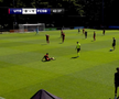 Ionuț Cercel s-a accidentat în FCSB - Utrecht. FOTO: FCSB TV