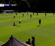 Ionuț Cercel s-a accidentat în FCSB - Utrecht. FOTO: FCSB TV