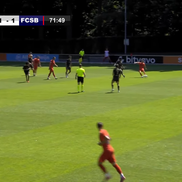 Golul marcat de Dennis Politic în FCSB - Utrecht