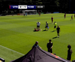 Ionuț Cercel s-a accidentat în FCSB - Utrecht. FOTO: FCSB TV