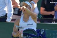 A amenințat că nu mai joacă la Wimbledon până dau afară un spectator: „E nebun, poate are un cuțit la el!”