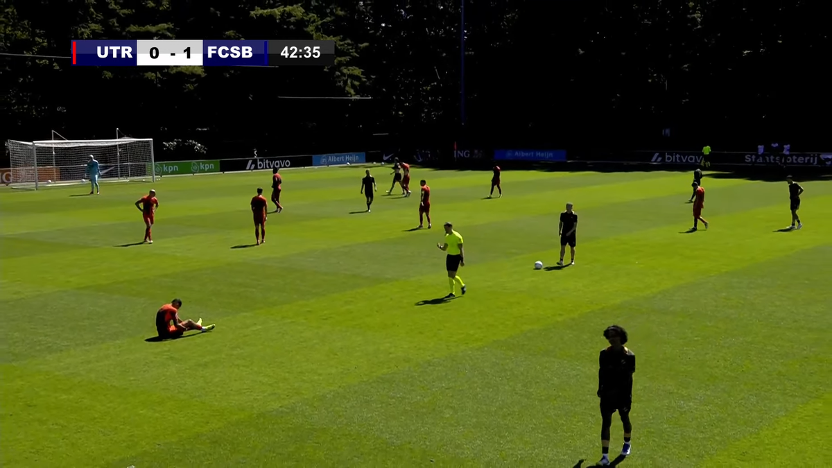 Ionuț Cercel s-a accidentat în FCSB - Utrecht