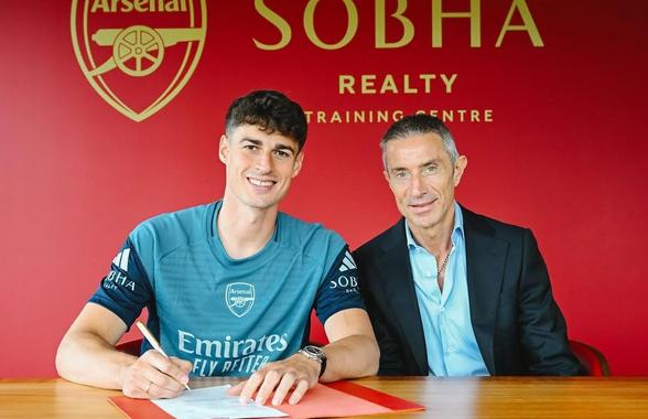 Kepa Arrizabalaga a fost prezentat oficial la Arsenal: „Sunt foarte fericit să fiu aici”