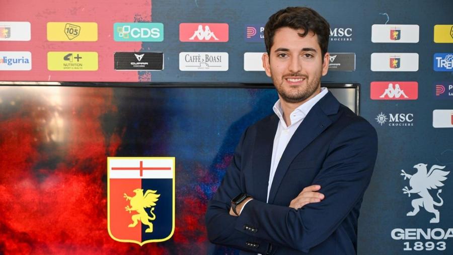 Roberto Trapani este la Genoa la a patra sa experiență în Italia la nivelul sectorului juvenil / Foto: X Genoa Dan Șucu schimbă șeful academiei! » Are o experiență vastă în Italia și dorea să lucreze mai aproape de casă