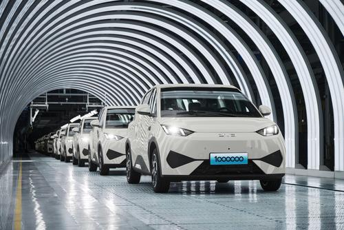 One-Millionth BYD DOLPHIN SURF Rolls Off the Production Line
