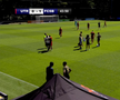 Ionuț Cercel s-a accidentat în FCSB - Utrecht. FOTO: FCSB TV
