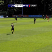 Golul marcat de Dennis Politic în FCSB - Utrecht