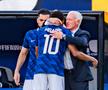 Didier Deschamps și Kylian Mbappe în Franța - Suedia // foto: Imago Images