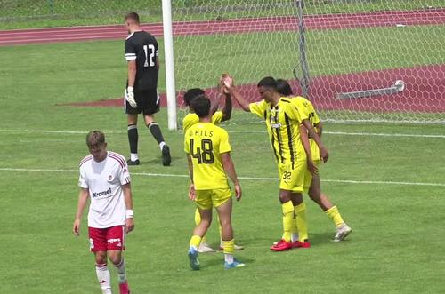 Oliver Hintsa a înscris în Dinamo - LKS Lodz II