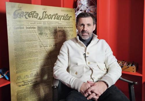 Zeljko Kopic într-o vizită la redacția Gazetei Sporturilor
Foto Eduard Apostol