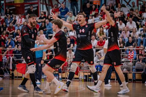 Dinamo București va juca în Liga Campionilor la volei masculin/Foto: Facebook (CS Dinamo Volei)