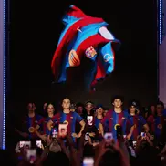 Tricourile de acasă pe care Barcelona le va folosi în sezonul 2026/27 // foto: fcbarcelona.com