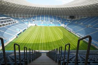 Gazon de Liga Campionilor la Craiova! Imagini cu noua suprafață de joc din Bănie
