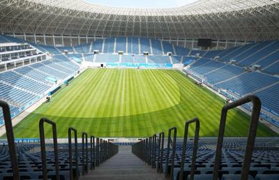 Gazon de Liga Campionilor la Craiova! Imagini cu noua suprafață de joc din Bănie