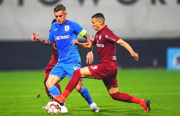 Craiova - CFR Cluj, calcule la titlu » Cele două scenarii în care restanța Astra - Craiova devine irelevantă
