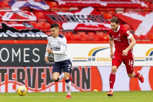 Ianis Hagi cu Aberdeen FOTO: twitter.com/RangersFC
