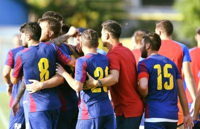 CSA STEAUA – ARGEȘUL MIHĂILEȘTI 8-1 » SHOW făcut de „militari”, care sunt cu un picior în Liga 3!