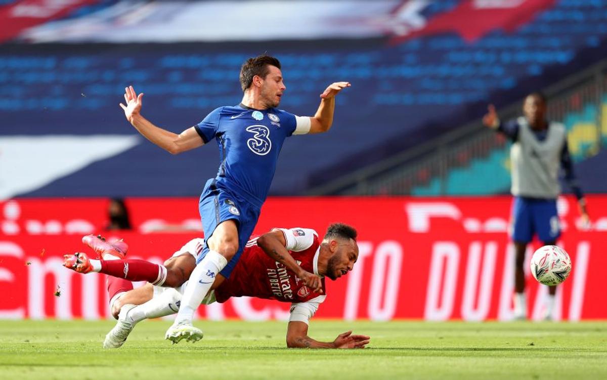 Arsenal Chelsea 2-1, 1 august 2020