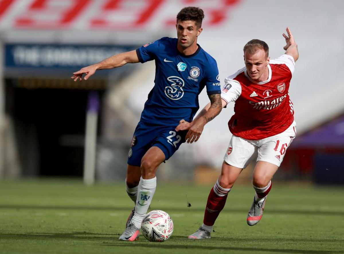Arsenal Chelsea 2-1, 1 august 2020